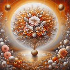 INSPIRAZIONS GREETING CARD Flowers of the Sun